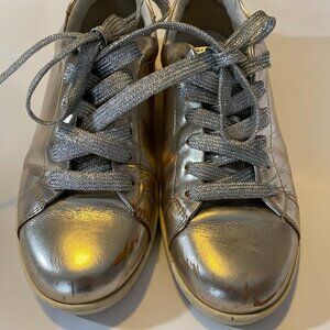 COS silver tennis shoes